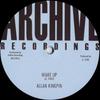 12inch Record ALLAN KINGPIN  AQUIZIM  Wake Up  Wake Up Version AR12004 Archive UK 1992 UK Reggae Ska  Dub