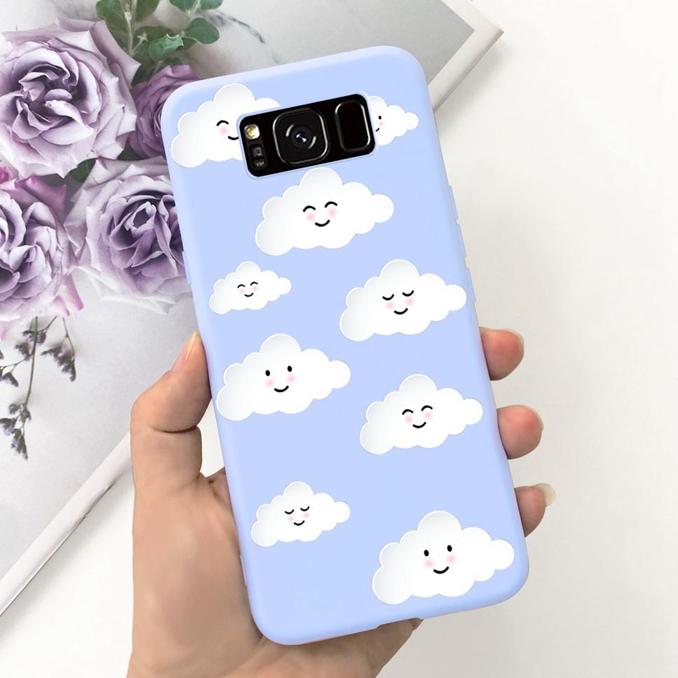 New For Samsung Galaxy S8+ SM-G955F Case Luxury Flower Butterfly Soft Silicone Cover For Samsung S8+ S8Plus S8 Bumper Phone Case