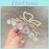 Alloy Rhinestone Butterfly 8cm Grasp Clip Elegant Cats Eye Gemstone Decoration Hollow Womens Metal Hair Clip Hair Claws