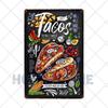 Hamburgers Metal Sign Plaque HamToast Hog Dag Food Cafe Bar Pub Restaurante Kitchen Decoration Art Craft Poster Tin Plate20x30cm