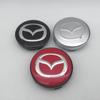 4 pezzi 3D per 56mm 60mm 68mm Emblema Auto Tappo Centrale Mozzo Ruota Badge coperture adesivo Decalcomania styling auto Accessori