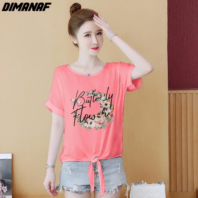 

DIMANAF 2024 новые летние женские футболки, свободные повседневные рубашки оверсайз с цветочным принтом, повседневные топы с короткими рукавами и круглым вырезом, базовая футболка M белый