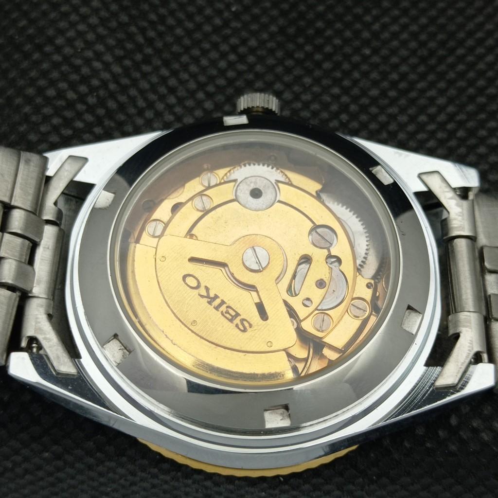 CEAS BĂRBĂTESC AUTOMATIC SEIKO 5 SECOND HAND JAPONIA MECANISM AURIU RAR 575b-a305235-2 SKU575b-a305235
