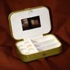 Exquisite Velvet Jewelry Box Stone Jewelry Organizer Case Portable Travel Jewelry Box  Travel Use