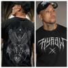 CULT Gothic Dark Art Style Summer Casual TShirt Unisexs and Womens Luxury Brand Top