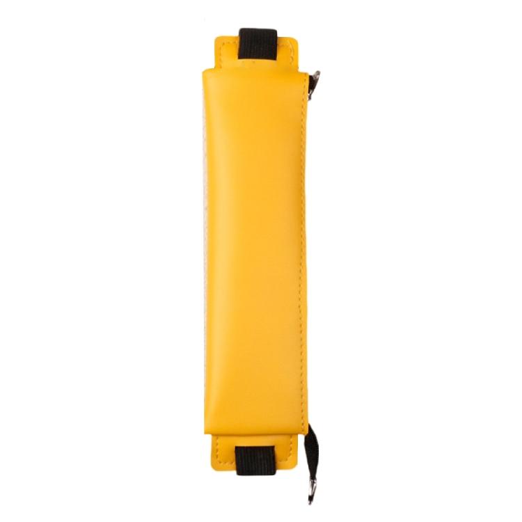 

PU Leather Pen Sleeve Journal Pencil Holder for Planner Journal Notebook жёлтый