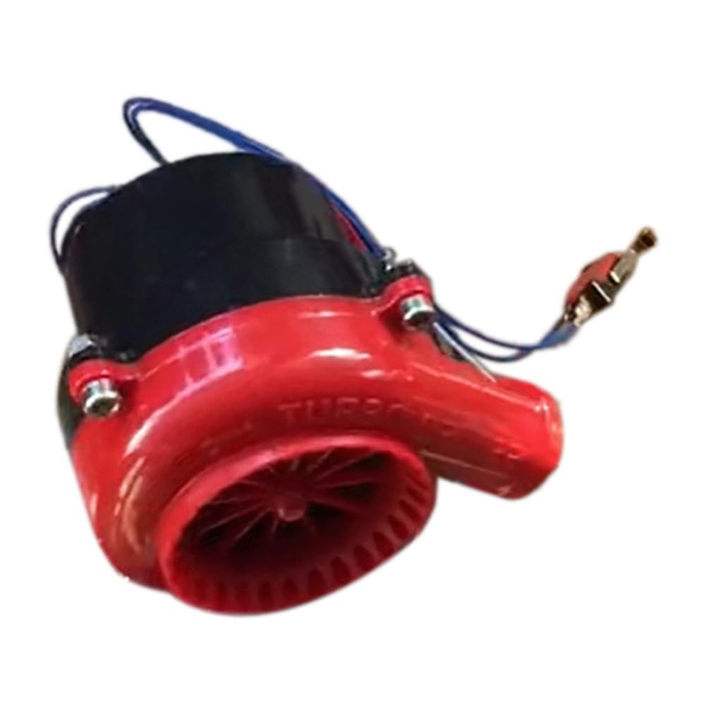 Weuareod Universal Loudhorn Electronic Turbo Car Fake Dump Valve Turbo Blow Off Valve Sound Electric Turbo Blow Off