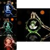Captivating Genshin Impact Crystal Led Keychain Perfect Gift For Game Lovers