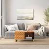  Coffee Table, Brown and Black, 80x50x40 Cm, Solid Mango Wood