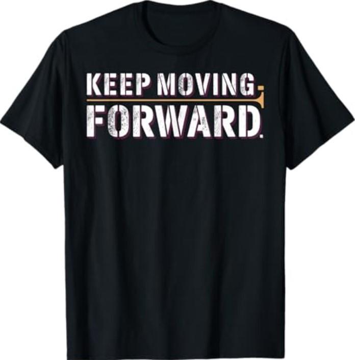 Fitness Gym Keep Moving Forward T-Shirt FRONT Unisex T-Shirt XXL