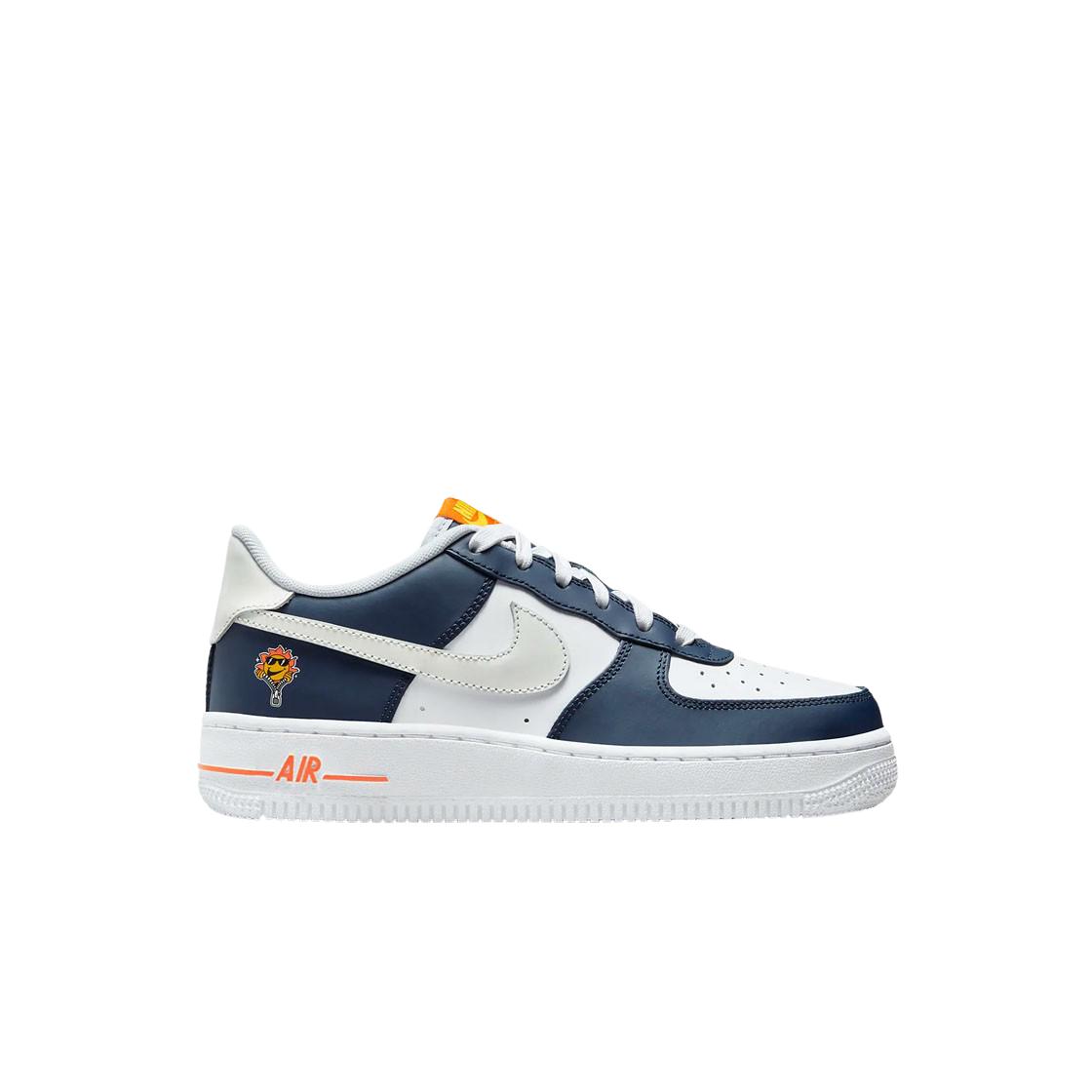 

(гс) Nike Air Force 1 Lv8 Полуночный синий Безопасный оранжевый 245(6.5Y)