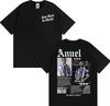 Rapper Anuel AA Rhlm 2 Album 2026 Tour Tshirts Men Women Fashion Hip Hop High Street T Shirt Cotton ONeck Short Sleeve Tshirt