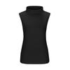 Moda Chaleco Casual Delgado Sin Mangas de Cuello Alto Top Transpirable Para Mujer
