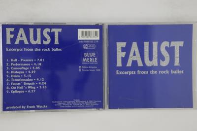 CD SHADE - Faust EDEL0086332CTR BLUE MERLE 1996 Germany Rock Used