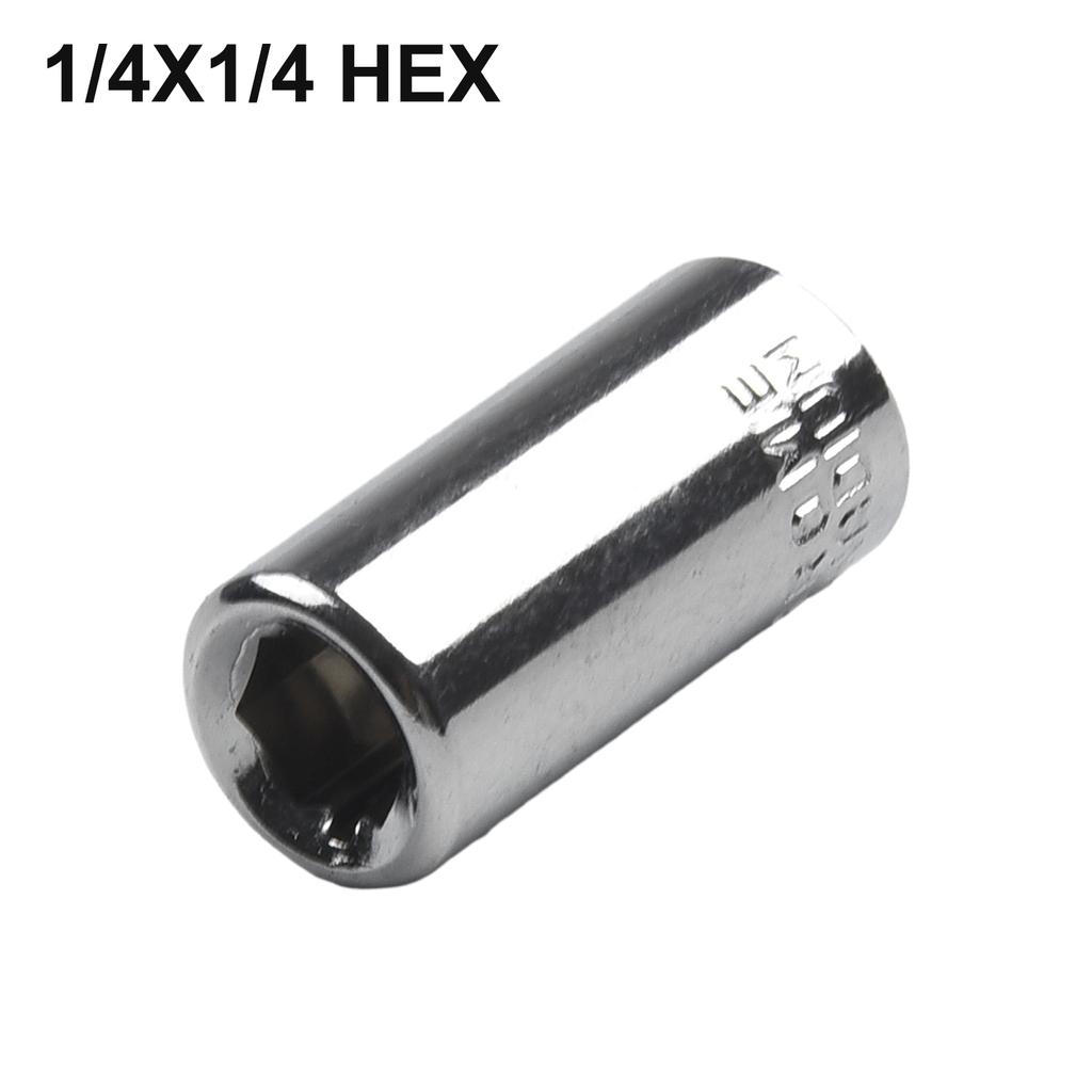 High Quality New Practical Adapter 1 * Converter USB Adapter Socket Wrench Used With Ratchet Wrench 1/4 Inch Converter