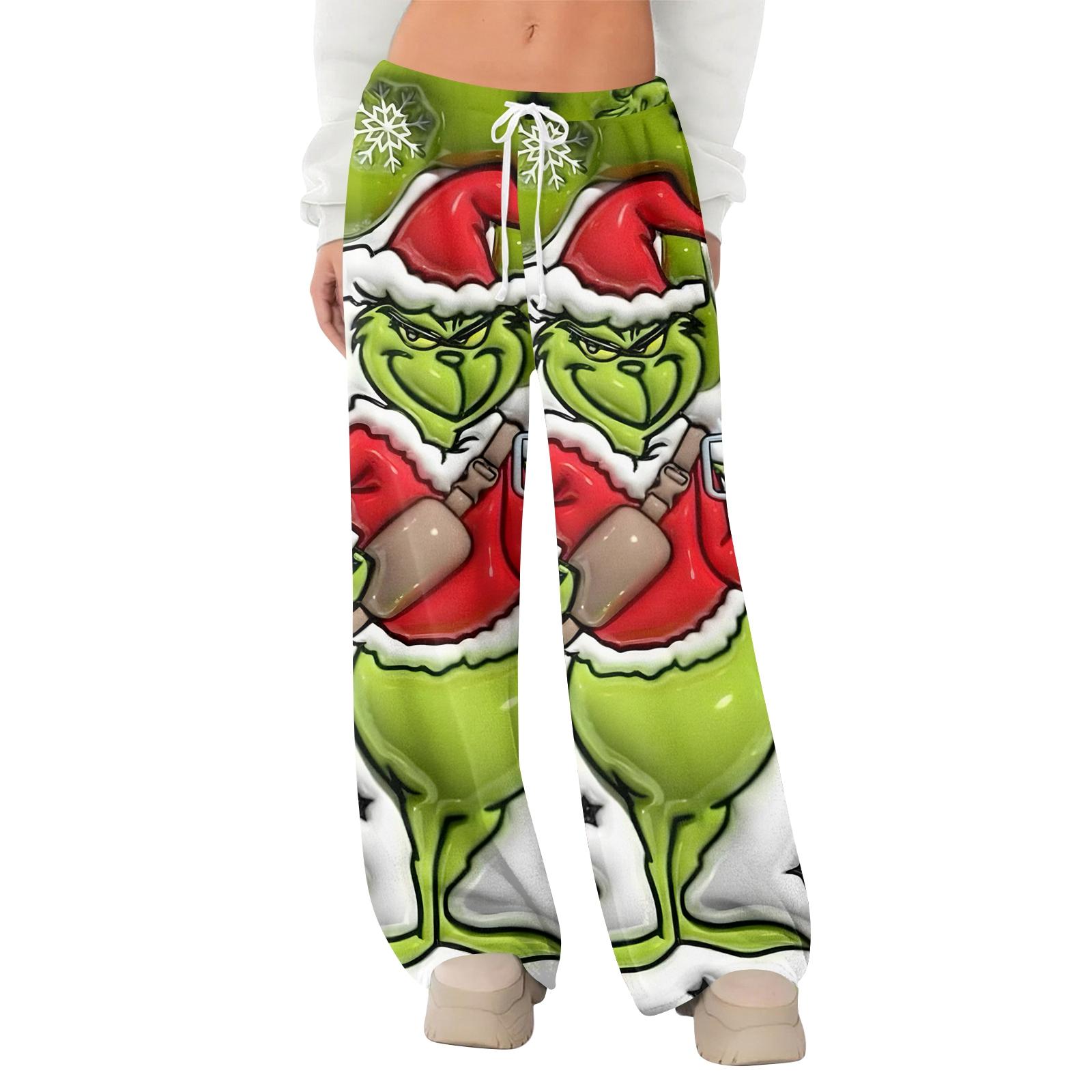 

Women s Fleece Wide Leg Elastic Waist Drawstring Loose Pants Drawstring Pajama Pants Sleepwear Trousers S