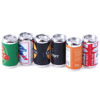 Creative Diy Accessories Doll House Food Play Mini Beer Can Bar Beach Scene Model