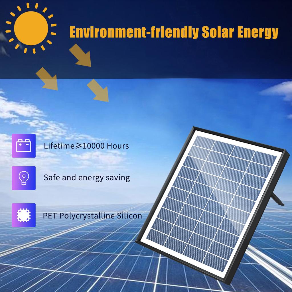 6.5W Solar Panel with Multiple Fountain Modes, Strong Water , Pond Pump for Garden, Pool, Yard