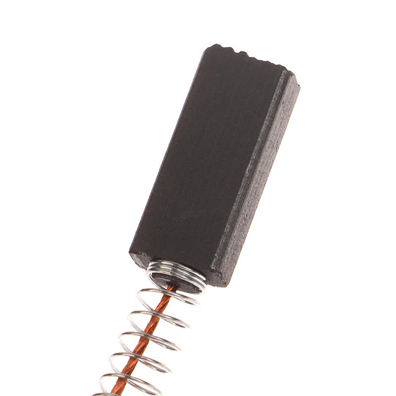 10Pcs Sealing Machine Centrifuge Carbon Brushs Electric Hammer Parts Graphite Brush Angular Polishing Machine Brush Accessories