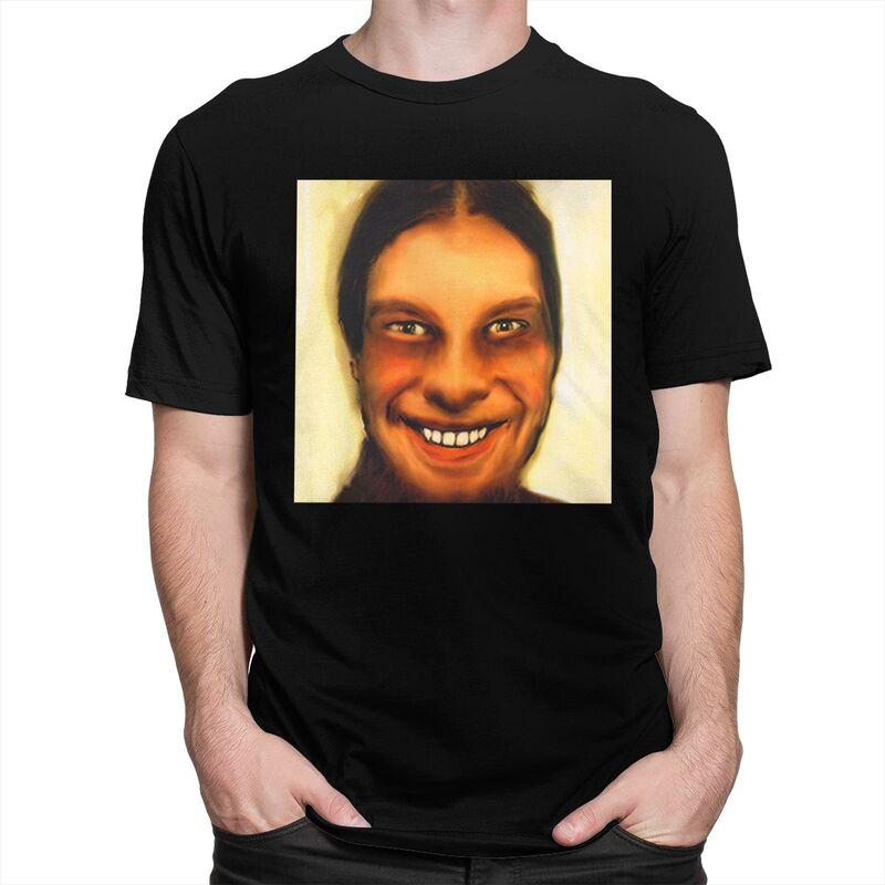 Vlastní pánské tričko Aphex Twin s krátkým rukávem Bavlněná trička Tričko Ležérní trička Volný střih Oblečení
