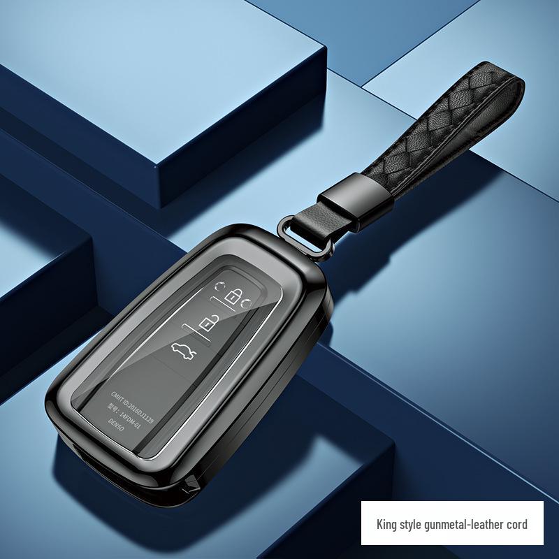 Toyota Key Case: Fits Highlander, RAV4, Crown, CHR, Venza, Prado, Camry - Full Wrap Cover