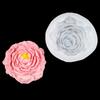 Large Peony Lotus Candle Mold DIY Handmade Soap Paste Silicone Mold Candle Making Supplies Fondant Cake Chocolate Decoration