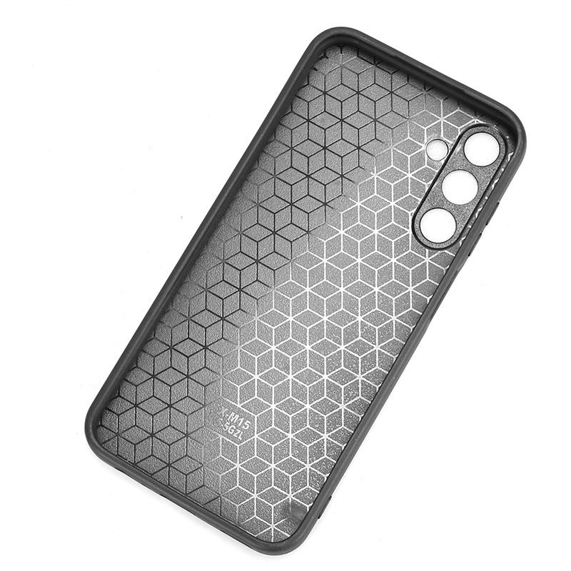 Stitching Fabric Leather Texture Case for Samsung Galaxy M15 M35 M55 M14 M34 M54 5G Cover Ultra Thin Shockproof Protective Cover