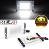 2pcs Car Tail White LED License Plate Number Light Led Auto Number Backlight Fit For Volvo V70 1997-2000