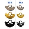 Classical Color Design Smartwatch Movement Part NH35 Modified 4R35B/36A Movement Metal Sheet With Engraved Letter