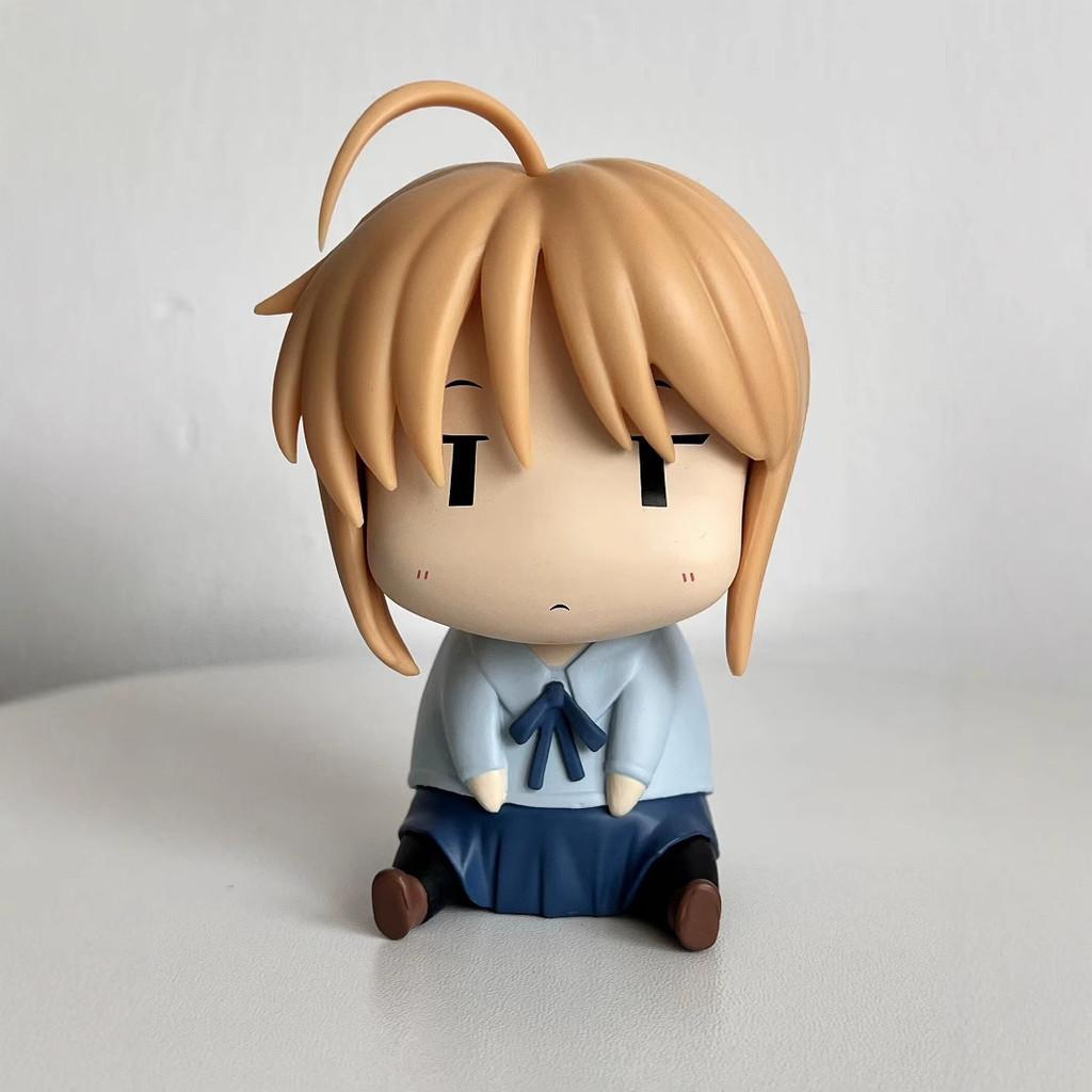 Fatestay Altria Night Pendragon Mobile Figurine Model Ornament Collection Doll