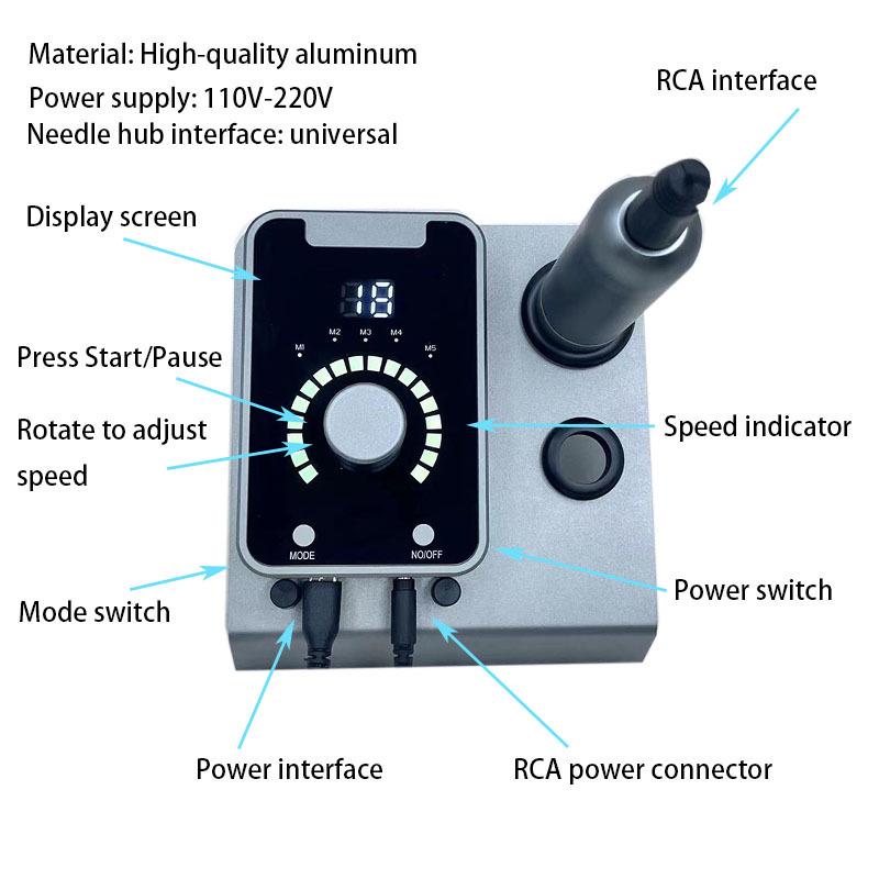 Customizable Permanent Makeup Tattoo Machine for Eyebrow and Lip Tattooing and Bleaching Other