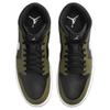 Jordan 1 Mid Black White Olive Jordan DQ8426-092