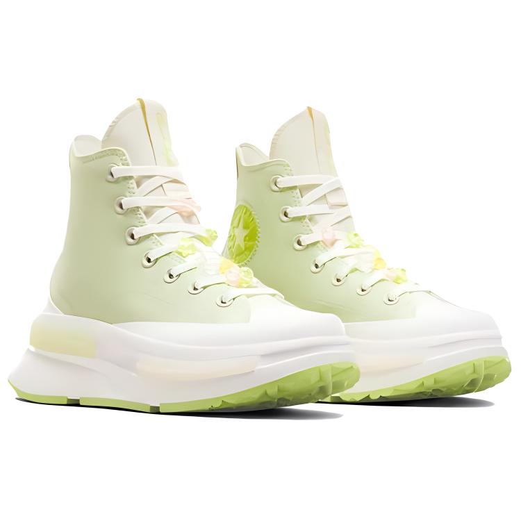 Converse Run Star Legacy CX Comfortable High-Top Canvas Shoes Women sneakers Green A10070C
