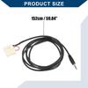 Hihaha Mazda AMI-AUX Cable for 2 3 5 6 2006-2013 / Car / Metal Plastic / 1pcs Black