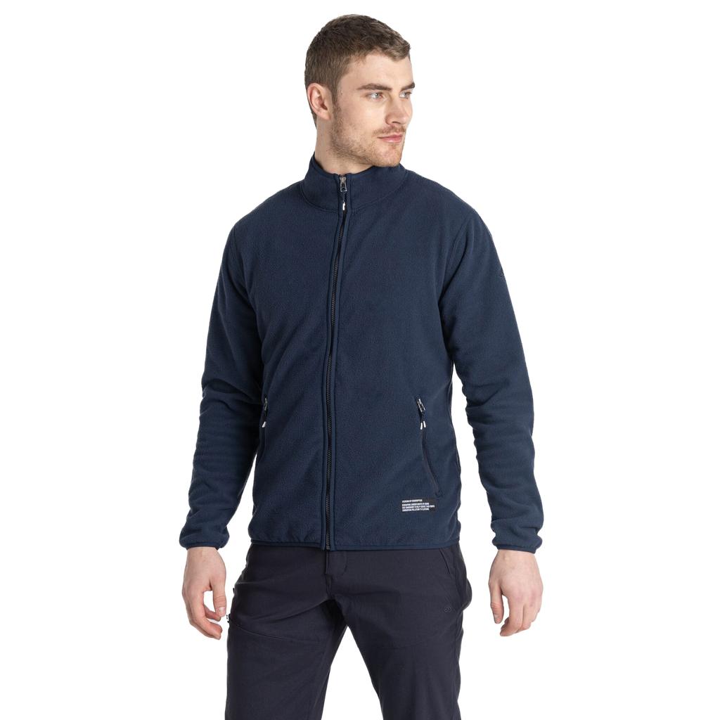 CRAGHOPPERS Jaqueta de Fleece Masculina CO2 Renu Technology