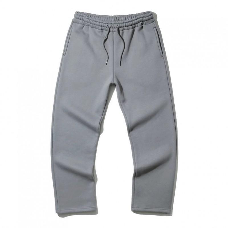 Unisex Fleece Jogger Pants Winter Thick Warm Loose Fit Casual Streetwear Sweatpants Men Women