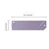 M.2 SSD Heatsinks, NVMENGFF Cooling Aluminum Cooling Radiators withThermal SiliconePad for Slim PCIE 2280 SSD