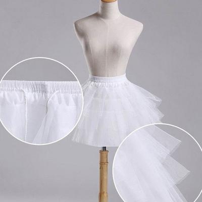White Underskirt Crinoline Short Crinoline Skirt Fashion Ball Gown Petticoats