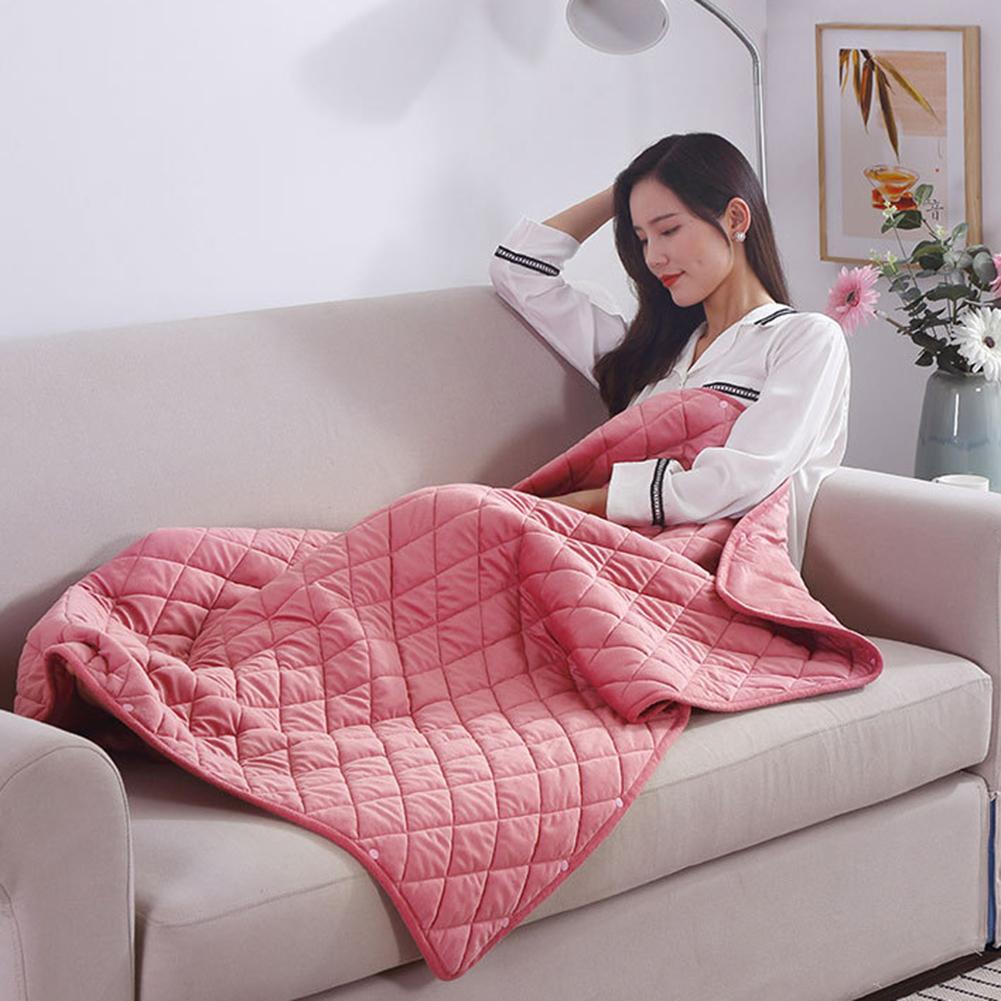 Smart Electric Heating Blanket Fast Heating Electric Blanket Multifunction 3 Adjustable Temperature for Home Bedroom Office