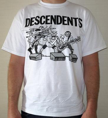 Descendents Band T-Shirt, Musikband Rock Punk Goth Metal Unisex Te