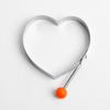 Kitchen Heart Fry Egg Mold Stainless Steel Toast Egg Mold