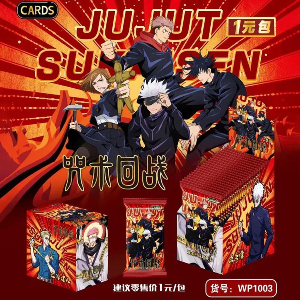 Jujutsu Kaisen Karte Deluxe Edition Volle Dicke Karte Selten Gojo Satoru Fushiguro Megumi Anime Spiel Sammelkarten Spielzeug Geschenke