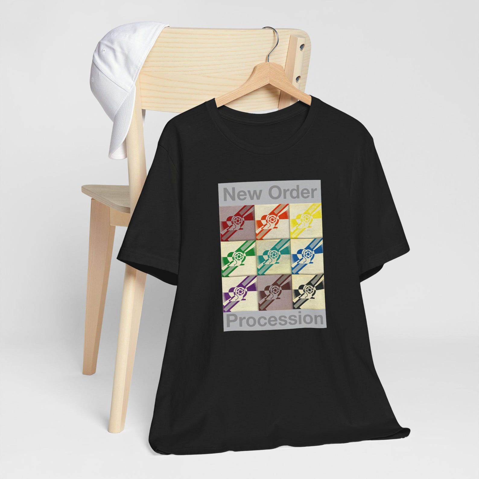 New Order Procession T-Shirt, Post Punk Band Tee, New Wave Music Shirt, Alternative Rock Graphic Tee, 80s Music Fan Gift 2XL