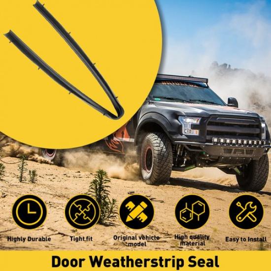 Front Door Lower Seal Weatherstrip Fit 1999-2016 Ford F250 F350 F450 Super Duty