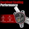 MITZONE Upgraded Aluminum Coolant Housing Water Outlet Compatible With 2011- Chevy Cruze Sonic Trax Volt Buick Encore 1.4L Replace 25193922 902-846