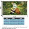 We Bare Bears Print Flannel Blanket High Quality Warm Comfortable Cover for All Seasons Perfect for Gifts Home Decor