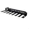 8 Hook Athletic Gear Rack Heavy Duty Metal Organizer Space Saving for Sports Room,