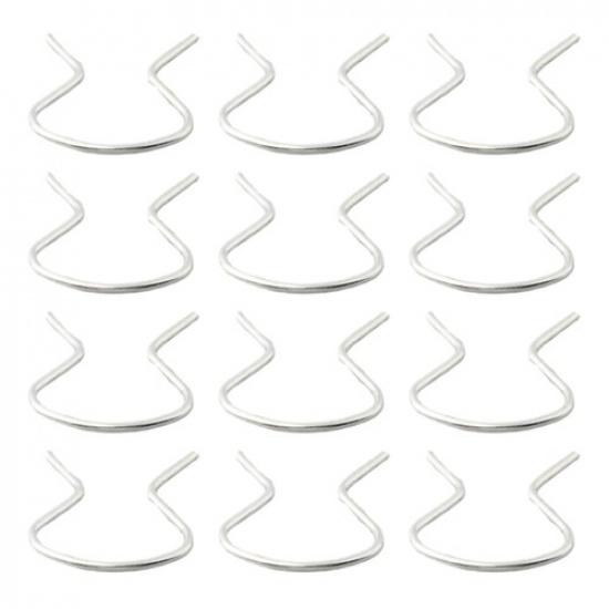 12PCS Door Handle Wind@w Crank Retainer Horseshoe Clip Set For Chevrolet