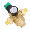 Water Pressure Regulator Brass 40 Microns Filter Drinking Water Pressure Regulator with Meter