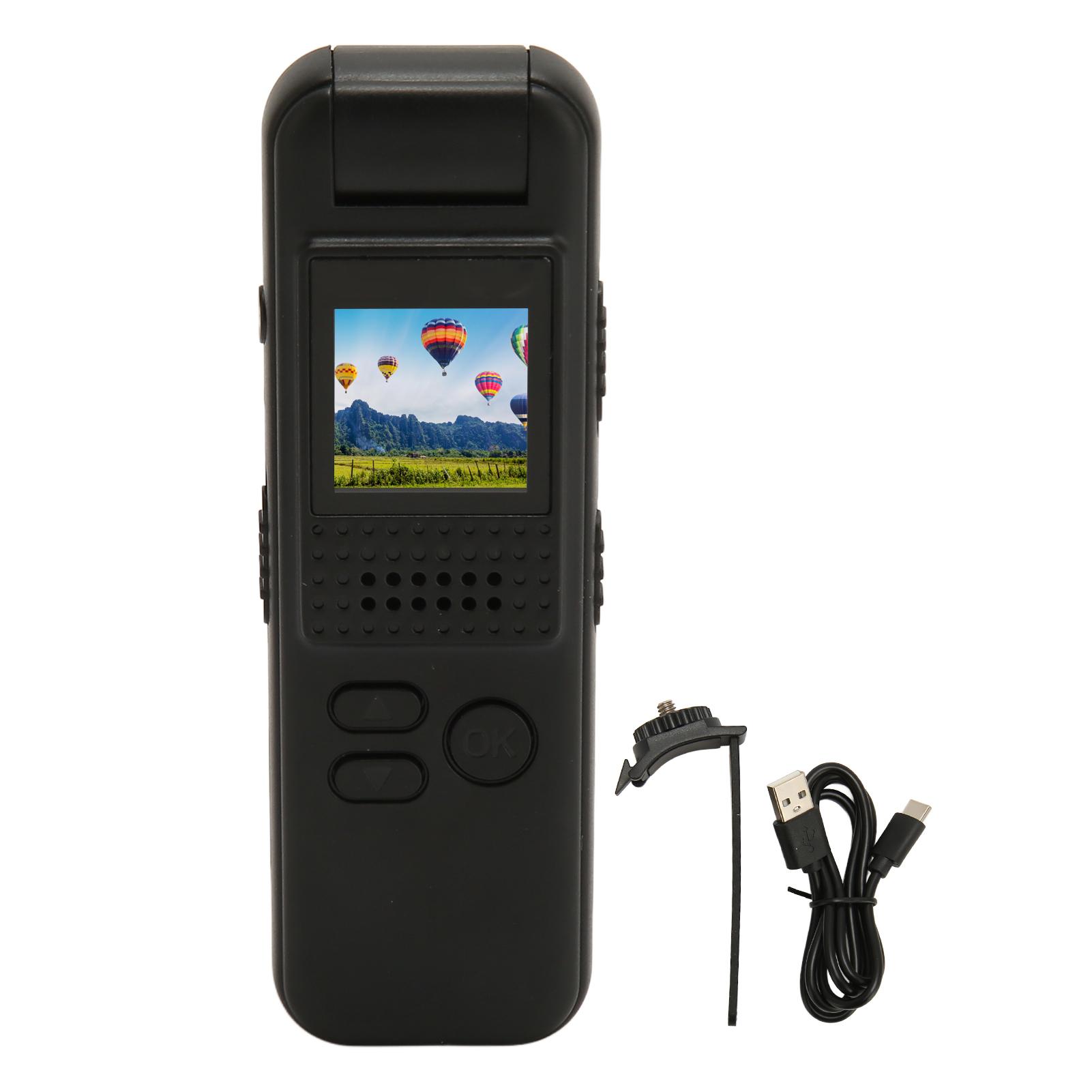 

Body Worn Camera Full HD 1080P Magnetic Adsorption Mini Video Recorder with Night Vision Fill Light